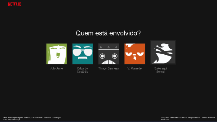 TRABALHO  Site oficial da Netflix