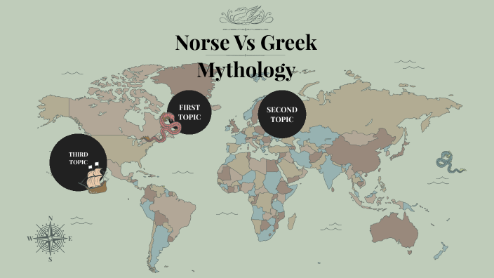norse mythology vs greek mythology essay