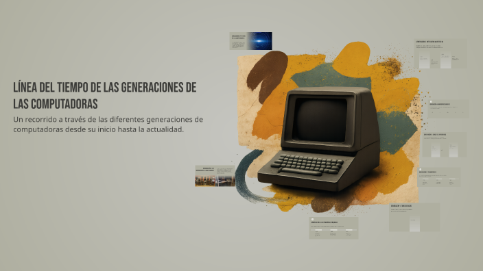 Línea del tiempo de las generaciones de las computadoras by ISABELLA ...