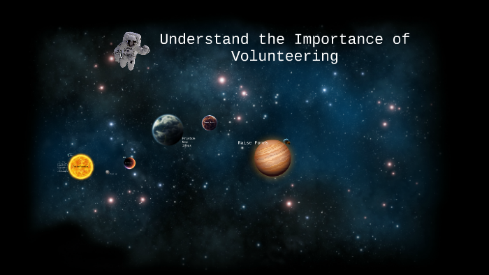 The importance of volunteering by Melanie Black on Prezi