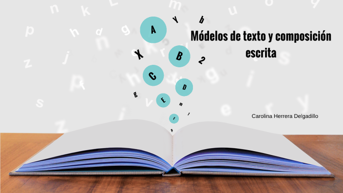 MODELOS DE TEXTO Y DE COMPOSICIÓN ESCRITA by Carolina Herrera on Prezi
