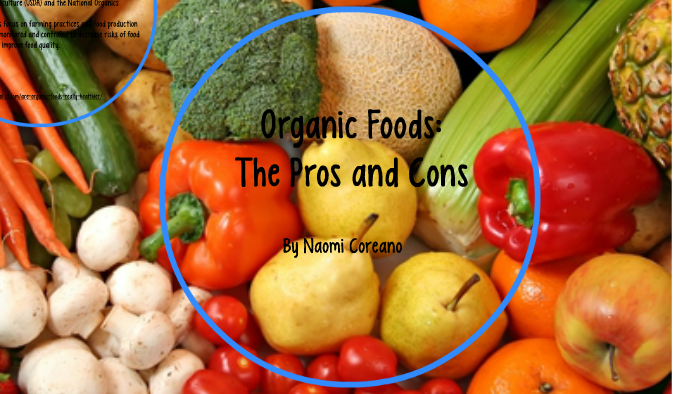 pros and cons of organic food essay