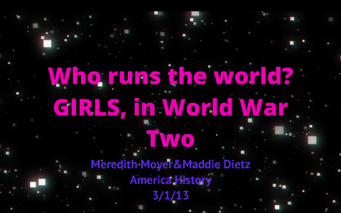 Women of World War Two by Maddie Dietz on Prezi