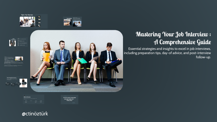Mastering Your Job Interview: A Comprehensive Guide by Çetin Öztürk on ...