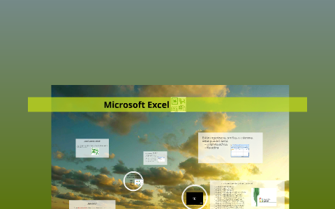 Microsoft Excel by on Prezi