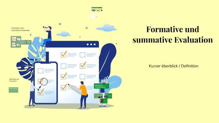 Formative und summative Evaluation by Celine Bl on Prezi