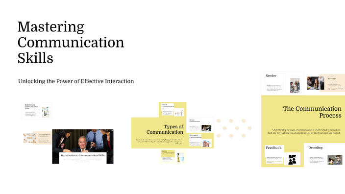 Mastering Communication Skills by Osama Alijil on Prezi
