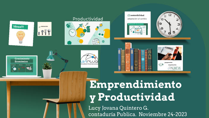EMPRENDIMIENTO Y PRODUCTIVIDAD by Jovana Quintero on Prezi