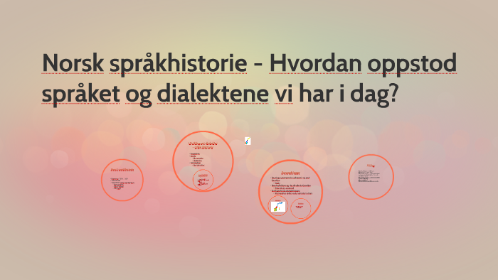 Dialekter I Norge Hvordan Oppstod De By Maxwell Martinsen On Prezi 