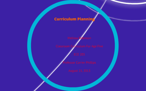 Curriculum Planning by on Prezi