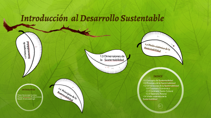 Introducción al Desarrollo Sustentable by Ricardo Morales Hernandez on