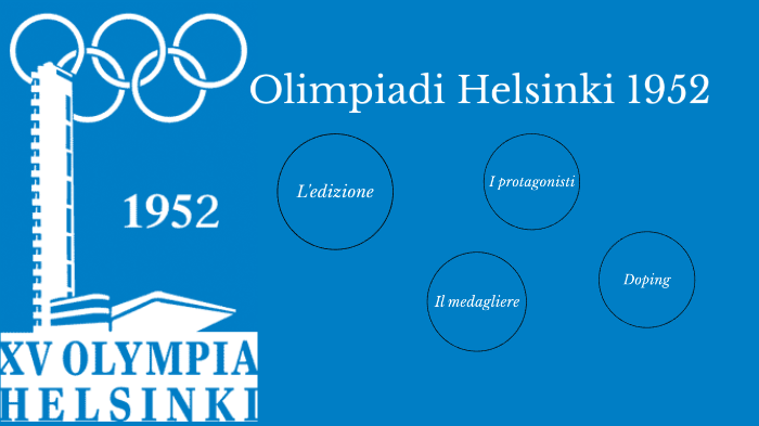 Olimpiadi 1952 By Alessandro Tesolin