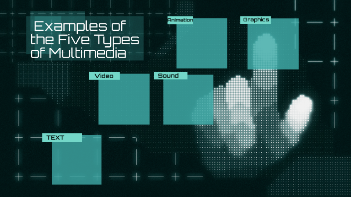 Examples of the Five Types of Multimedia by johanna miller