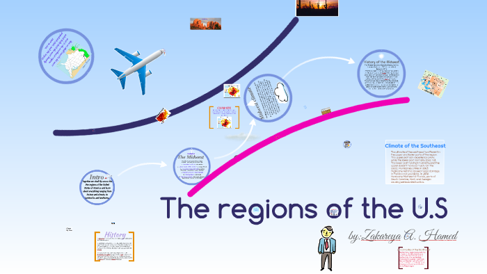 The regions of the U.S by Zakareya Hamed on Prezi