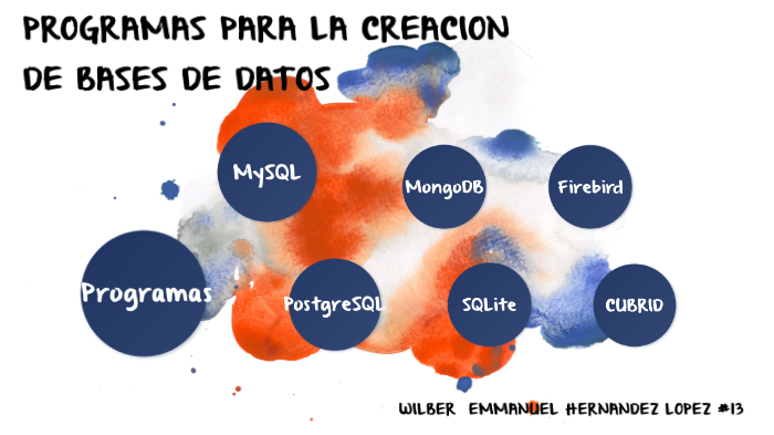 Programas para la creacion de bases de datos by wilber lopez on Prezi