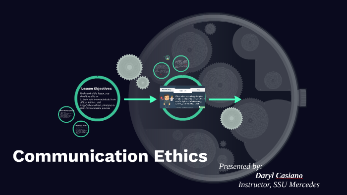 what is ethics in communication essay