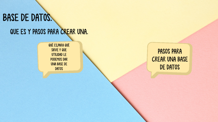 BASE DE DATOS by Carlos Fuentes on Prezi