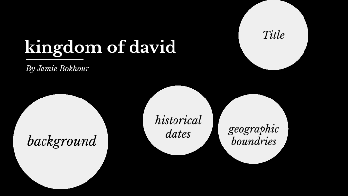 King David project by Jamie Bokhour on Prezi