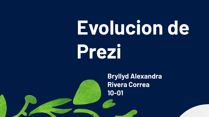 Evolucion de Prezi by Bryllyd alexandra Rivera correa on Prezi