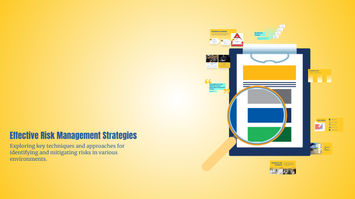 Effective Risk Management Strategies by Shashwat Mishra on Prezi