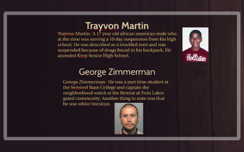 Trayvon Martin vs. George Zimmerman by on Prezi