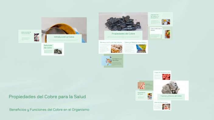 Propiedades del Cobre para la Salud by Mario Sanchez on Prezi