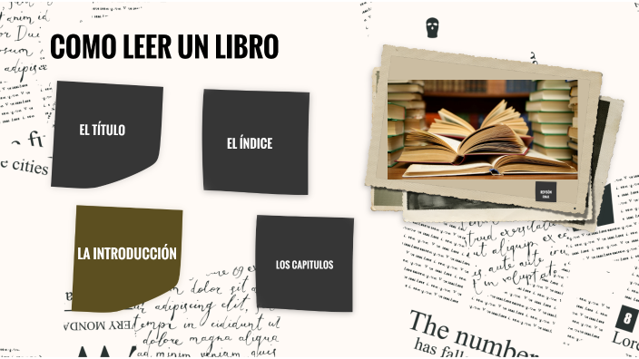 COMO LEER UN LIBRO by Daniel ST on Prezi