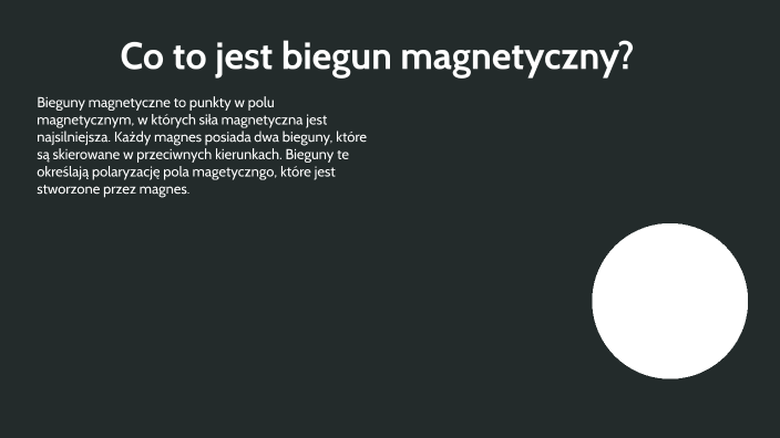 Bieguny Magnetyczne By Oliwia Olech