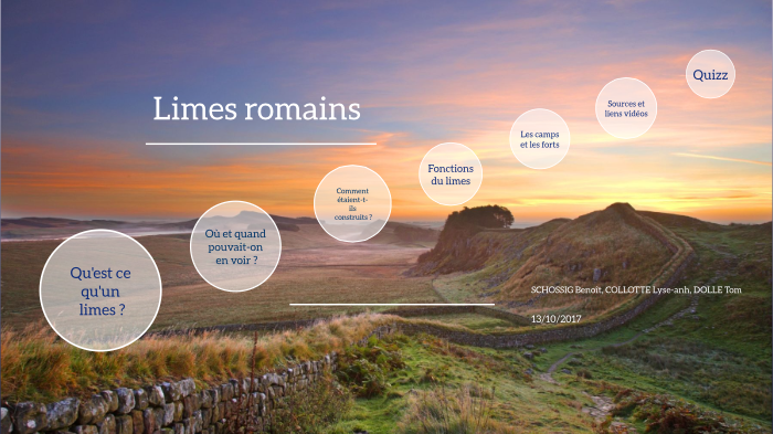 Les limes romains by Bebe BIBI on Prezi