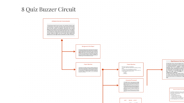 quiz buzzer circuit diagram