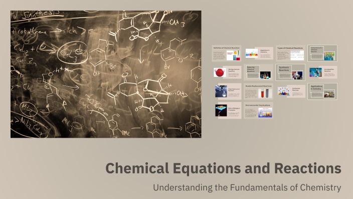Chemical equations and reactions by Annet Paulson on Prezi