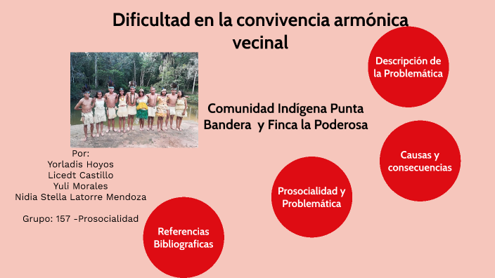 Sustentación Problema Dificultad en la convivencia armónica vecinal by