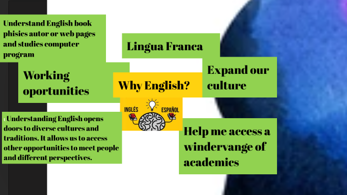 The Importance of English in Today's World by María Montiglio on Prezi
