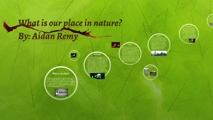 what is our place in nature essay