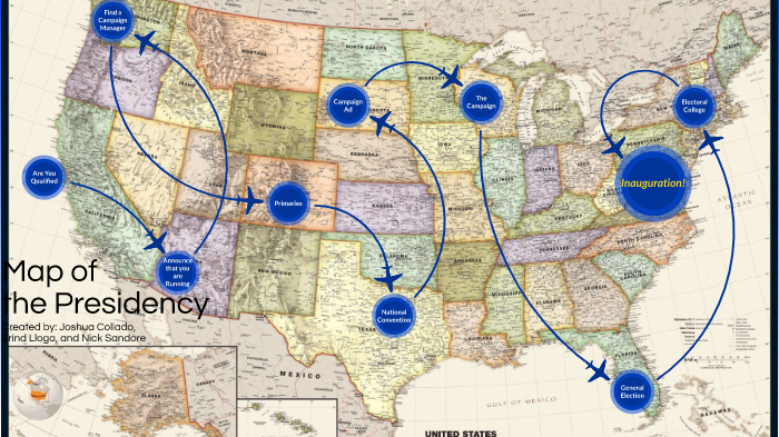Map of the Presidency AP Gov by Joshua Collado on Prezi