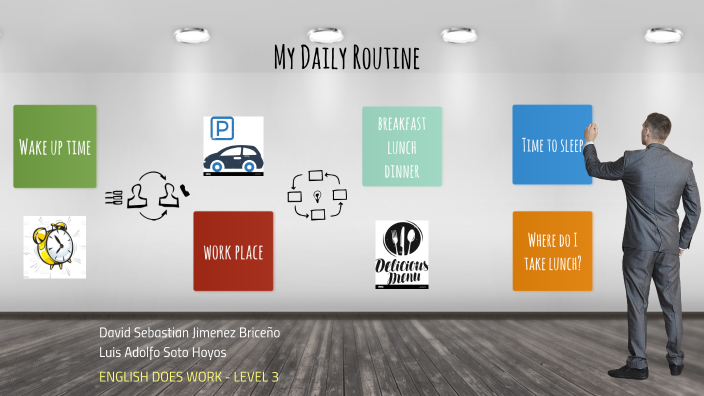 My daily routine by David Briceño
