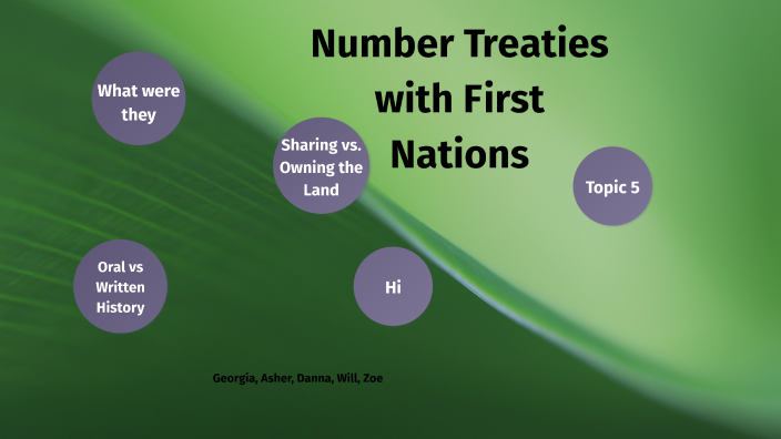 Numbered Treaties By Asher Oluwapojuwo On Prezi