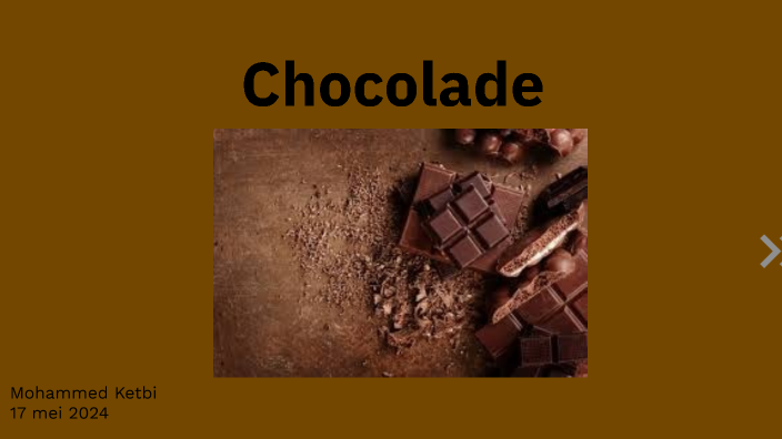 Chocola by Mohammed Ketbi on Prezi