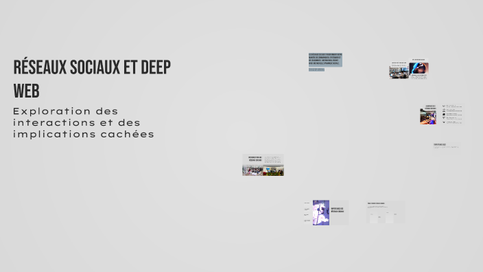 Réseaux Sociaux et Deep Web by nada nada on Prezi