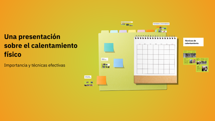 Una presentación sobre el calentamiento físico by Diego Armando on Prezi