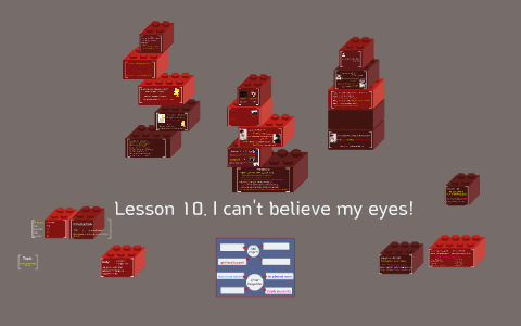 Lesson 10. I can't believe my eyes! by 혜성 이 on Prezi
