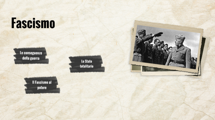 Fascismo By Federica Sargolini On Prezi