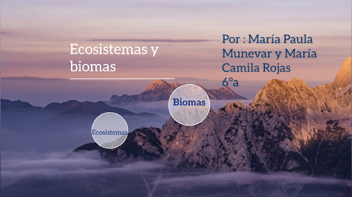 Ecosistemas y biomas by Camila Rojas on Prezi