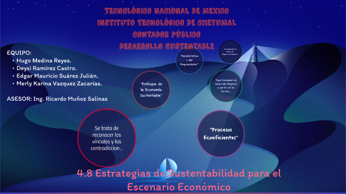 Estrategias de sustentabilidad para el escenario económico by Deysi