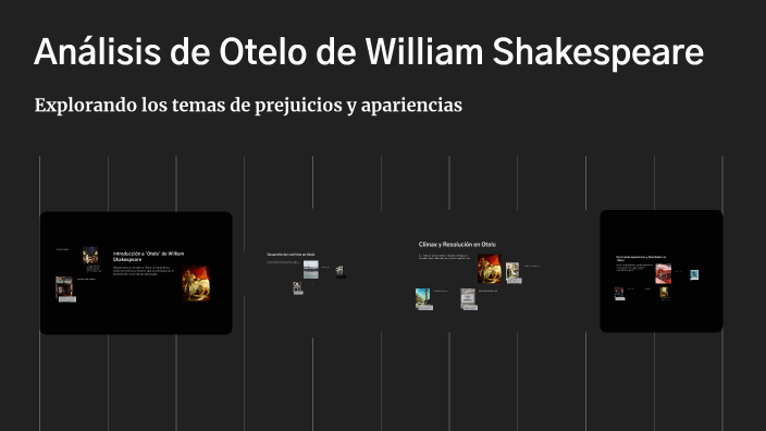Analisis Literario De Otelo De William Shakespeare