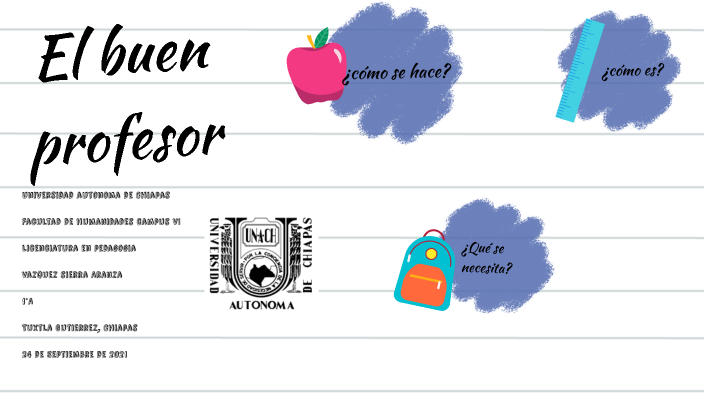 EL BUEN PROFESOR by Aranza Vazquez Sierra on Prezi