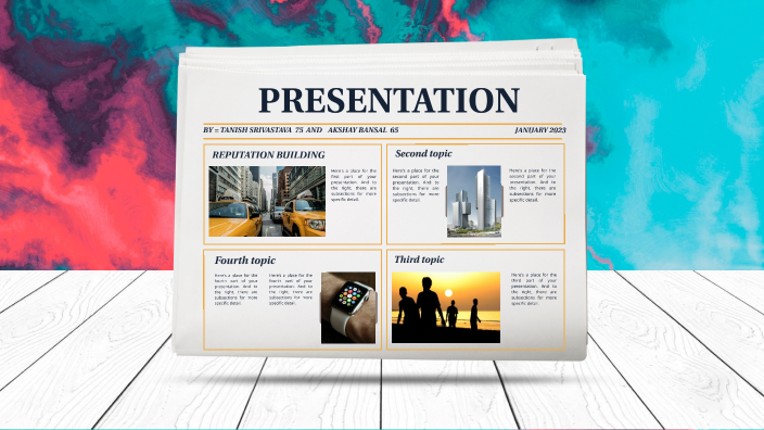 PRESENTATION by tanish srivastava on Prezi