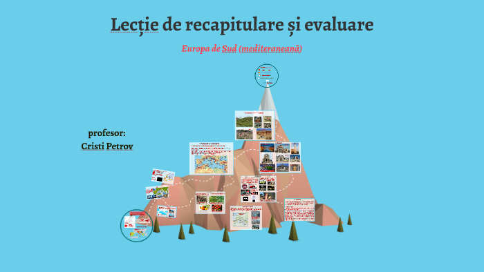 Europa De Sud Mediteraneana Lectie De Recapitulare Si Ev By