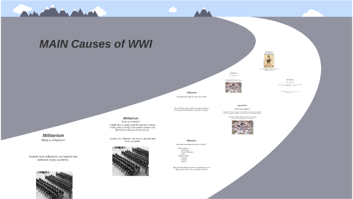 MAIN Causes of WWI by Kyle Butler on Prezi
