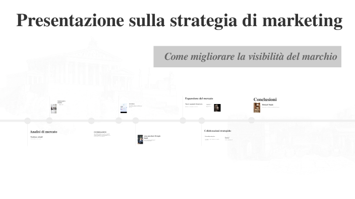 Presentazione sulla strategia di marketing by Melissa De Bonis on Prezi